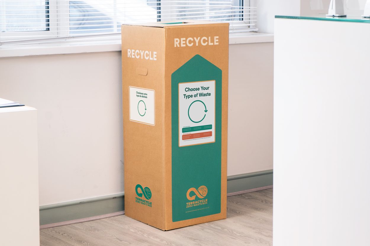 Terracycle box at Oakmead Chistlehurst
